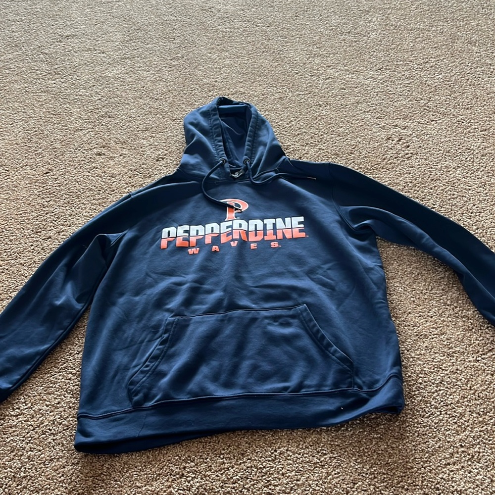 Pepperdine Waves Hoodie Large Colosseum